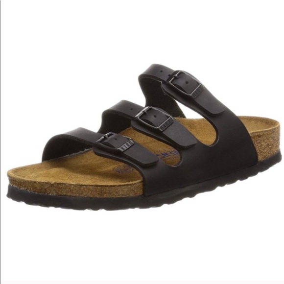 black 3 strap birkenstocks